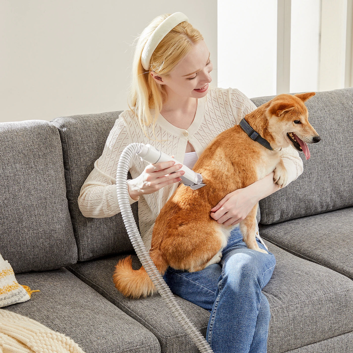 Professional Pet Grooming Vacuum Kit