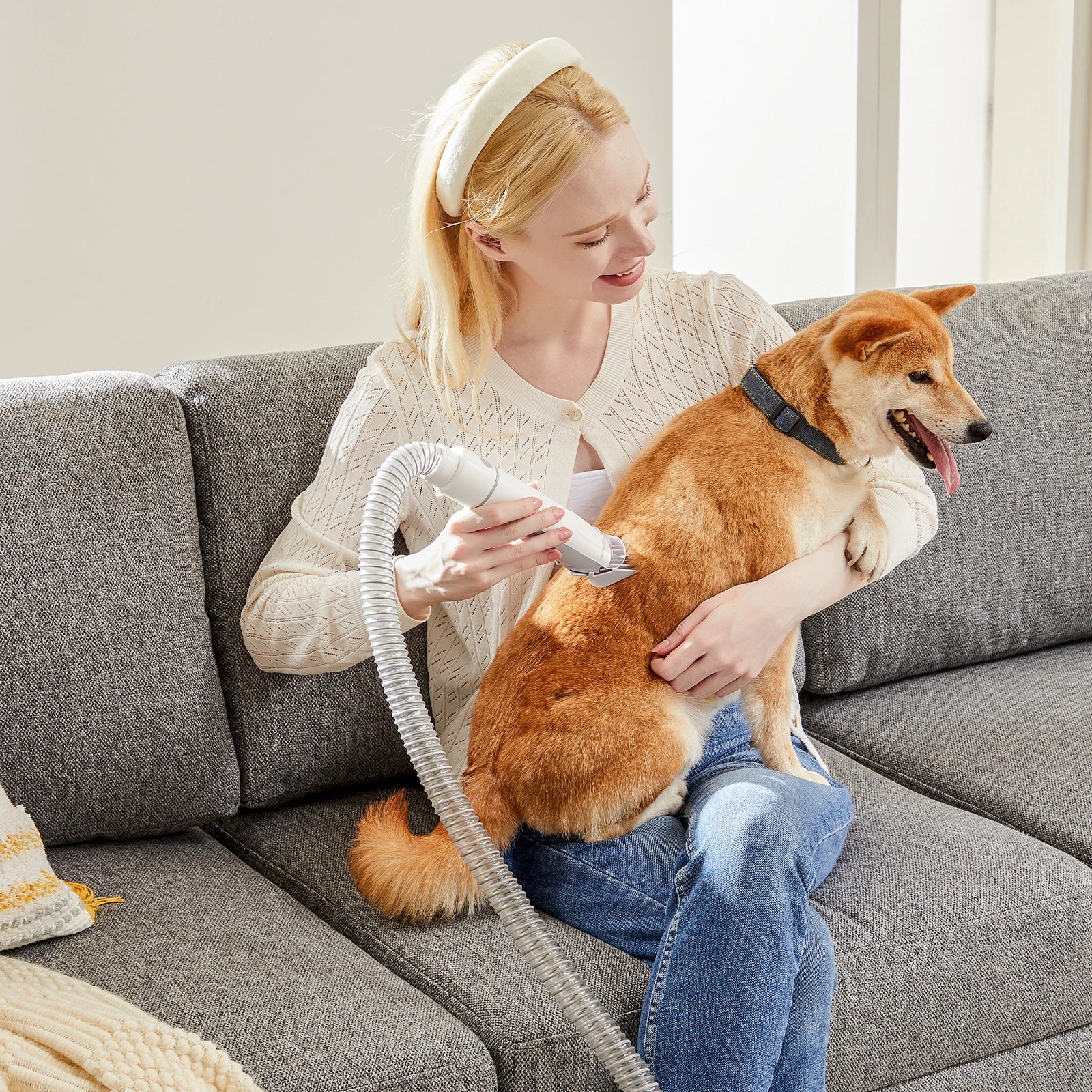 Professional Pet Grooming Vacuum Kit