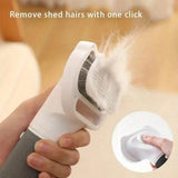 3-in-1 Pet Grooming Hair Dryer & Hot Air Comb - Reduces Shedding & Tangles, Warm Air Drying, Suitable for Cats and Dogs